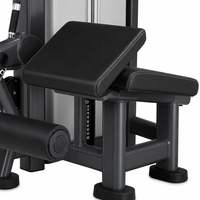 Machine de musculation commerciale DINGJIAN de haute qualité, entraîneur horizontal de jambes coudées à haute intensité, en métal antidérapant