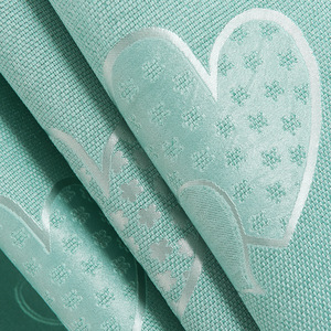 <span class=keywords><strong>Rideaux</strong></span> occultants modernes en jacquard <span class=keywords><strong>pour</strong></span> le salon, motif love, baie vitrée, <span class=keywords><strong>rideaux</strong></span> prêts à poser <span class=keywords><strong>courts</strong></span> - Product Image 4