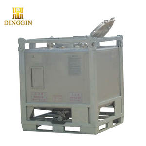 Conteneurs IBC en acier inoxydable de 1000l, 1300l, 1500l, 2000l pour le transport et le stockage de liquides dangereux et de produits chimiques - Product Image 6