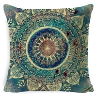 Housse de coussin personnalisée design Boho 18x18 housse de taie d'oreiller coussins pour canapé de salon