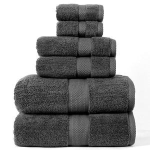 Ensemble de serviettes de bain de luxe cinq étoiles 100% coton pour la salle de bain - Product Image 3