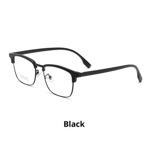 Danyang, gafas de lectura con montura de cejas Unisex sólidas de gama alta, Sven Polytechnic, moda Retro, diamante, Semi-sin montura, ligeras - Product Image 6