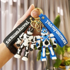 <span class=keywords><strong>Transformers</strong></span> mignons transfrontaliers <span class=keywords><strong>Optimus</strong></span> Prime Figurines 3D comme porte-clés de voiture, ornements suspendus, articles cadeaux. - Product Image 6
