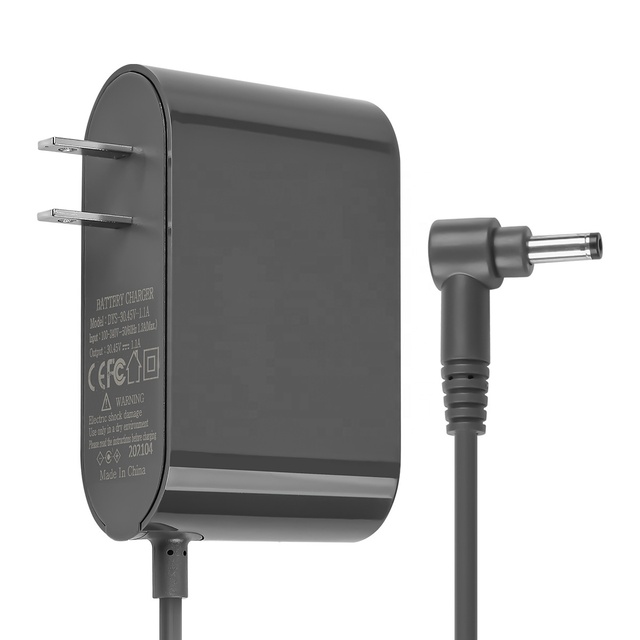Replacement 25.2V 21.6V Li-ion Battery Charger for Dyson V6 V7 V8 V10 V11 30W Electric Output DC Port Compatible