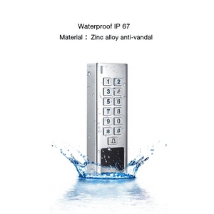 13.56mhz Tuya Waterproof Door <strong>Access</strong> <strong>Control</strong> System Standalone Keypad Rfid Card Metal Keypad Door Entry <strong>Access</strong> Controller - Product Image 6