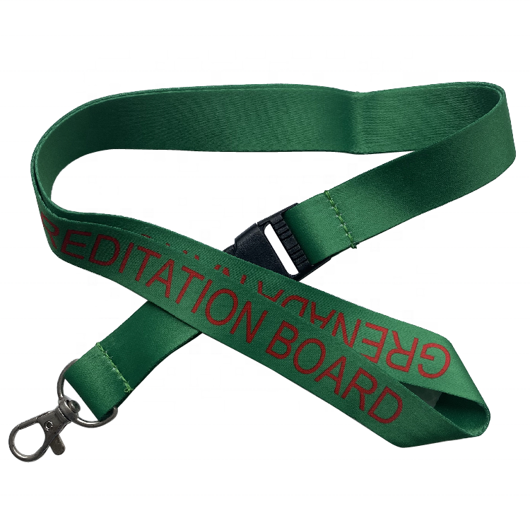 Personalized Satin Lanyard for Exhibition Custom Logo Sublimation Printed Neck Ribbon Promotional Polyester Lanyard Image 4