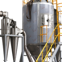 Machine de séchage par pulvérisation industrielle automatique en acier inoxydable, prix compétitif, pompe pour la production de café instantané, lait et poudre d'œuf