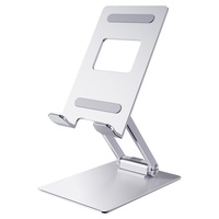 Support de téléphone portable pliable en aluminium à double pliage, réglable en angle, pour smartphone – Meilleure vente