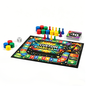 OEM Custom Eco-Friendly Paper Board Game Factory High Quality Interactive Card Game Manufacturer Full Color Party Table Game - Product Image 5