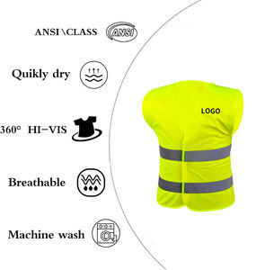 <span class=keywords><strong>Gilet</strong></span> de sécurité réfléchissant imperméable pour hommes, léger, haute visibilité, plusieurs tailles, OEM - Product Image 4