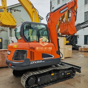 Excavatrices d'<span class=keywords><strong>occasion</strong></span> Doosan DX55-9C, mini-excavatrice de 5,5 tonnes, matériel de terrassement pour la construction, excavatrice hydraulique sur chenilles d'<span class=keywords><strong>occasion</strong></span> - Product Image 5