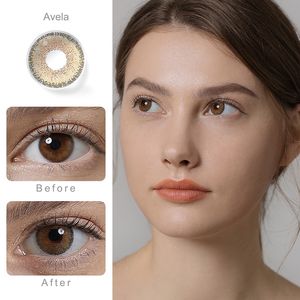 Lentilles de contact Freshgo Red Eye Color Lentilles de contact oculaires annuelles en gros Lentilles circulaires naturelles souples Couleur des yeux - Product Image 3