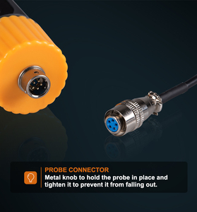 Analyseur <span class=keywords><strong>d</strong></span>'<span class=keywords><strong>oxygène</strong></span> dissous et testeur <span class=keywords><strong>de</strong></span> température intelligent avec application, haute précision, pour aquariums, poissons, hydroponie, piscines - Product Image 4