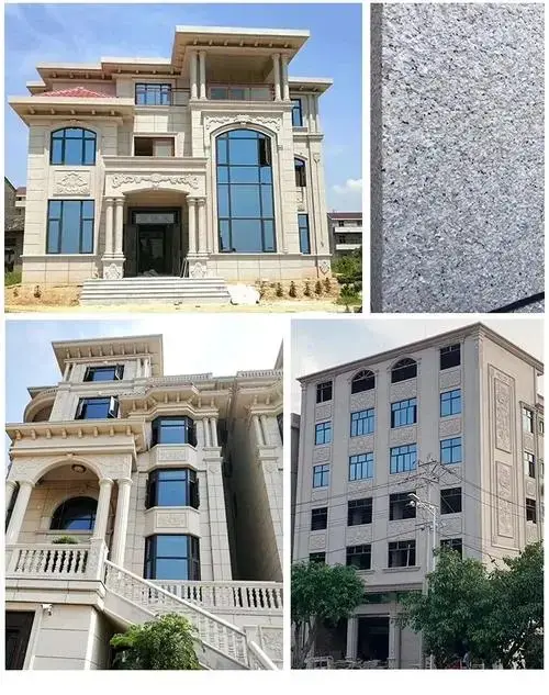 Trang trí đầy màu sắc kết cấu bắt chước đá cẩm thạch nghề Granite sơn nhà cát trong nước bên ngoài bức tường sơn lớp phủ