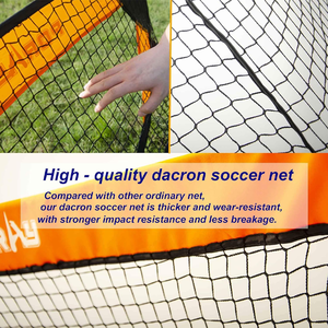 Buts de football pliables de haute qualité, filets pliables, mini buts légers, buts pliables pour l'entraînement en extérieur et en intérieur - Product Image 4