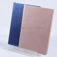 Carnet en cuir rigide personnalisé en gros, idéal pour cadeaux d'affaires ou scolaires, avec logo personnalisé, motif constellation, en PU