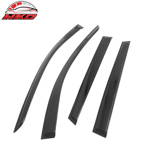 เหมาะสำหรับอินฟินิตี้ QX60 22-26 ชุดบังแดดหน้าต่าง 4 ชิ้น อะคริลิคสีรมควัน กันฝน กันแดด กันลม - Product Image 3