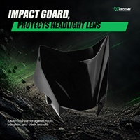 Protection de phare supérieur pour moto tout-terrain Sur-Ron Ultra Bee, noir mat pur, style OEM, kit de mise à niveau à montage direct