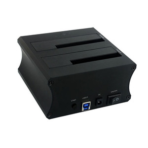 USB3.0 <span class=keywords><strong>2</strong></span>-bay <span class=keywords><strong>HDD</strong></span> Docking Station nhôm Trường hợp với nhân bản tính năng Giao diện bên ngoài Đĩa cứng DOCKING - Product Image 5