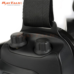 Chuyên nghiệp tiếng ồn hủy bỏ phía sau-The-Head Heavy Duty tai nghe với Built-in Two-way radio, cho xây dựng & kho - Product Image 5