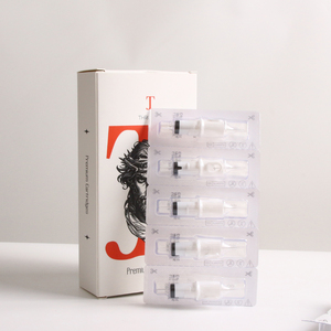 TJ THROSTL 20 pièces/boîte Aiguilles de tatouage jetables blanches Round Shader 0.18mm 0.25mm 0.30mm 0.35mm Liner RL RS <span class=keywords><strong>SMP</strong></span>/PMU - Product Image 4