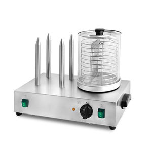 Nouvelle conception fiable de gril à saucisses, gril à hot-dogs commercial, gril à hot-dogs électrique avec <span class=keywords><strong>chauffe</strong></span>-pain - Product Image 3