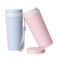 Promotionnel Écologique Publicité Cadeau Tasse Blé Paille Bouteille D'eau Biodégradable