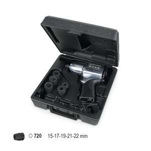 BETA - 019270122 Llave de impacto reversible de aluminio suministrada con 5 casquillos de impacto en caso de LLAVES DE IMPACTO DE AIRE - Product Image 1