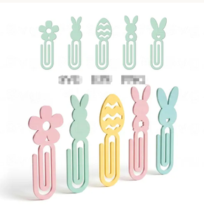 Marcapáginas de Acrílico con Forma Personalizada, Portadocumentos para Estudiantes, Notas, Material de Oficina, Clip para Papel - Product Image 5