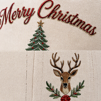 Gorra Trucker Vintage de Temporada para Hombre y Mujer, Gorras Modernas Verdes y Rojas, Gorra de Navidad con Cierre a Presión de Algodón