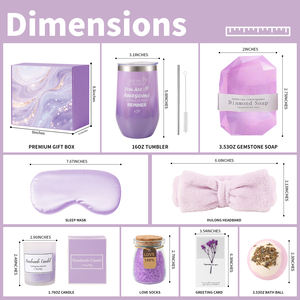 Set <span class=keywords><strong>Regalo</strong></span> di Lusso <span class=keywords><strong>per</strong></span> le Festività 2026 con Tumbler, Candela Profumata, Sali da Bagno, <span class=keywords><strong>Regalo</strong></span> Speciale <span class=keywords><strong>per</strong></span> Rilassamento <span class=keywords><strong>per</strong></span> Amici e Famiglia - Product Image 3