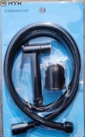 Ensemble de pulvérisateur de bidet à pression manuelle Shattaf, pulvérisateur de bidet WC en acier inoxydable SUS304, ensembles de bidet pour bébé, pulvérisateur pour couches en tissu