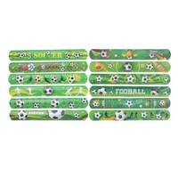 Bracelet claquant pour supporter de football, thème football, bracelets claquants de football, bracelets de sport pour événements et fêtes de football