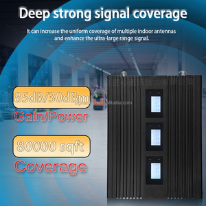 Amplificador de Señal Móvil 4G Tri Banda B20 LTE800 1800 2100Mhz de Fábrica, Repetidor de Señal Telefónica con AGC <span class=keywords><strong>ALC</strong></span> - Product Image 2