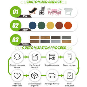 Chaise Adirondack en bois de peuplier, très demandée, stable et bien conçue, idéale pour les zones de rassemblement familial dans les jardins, fabriquée en Chine. - Product Image 6