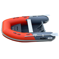 10ft Mini coque en aluminium RIB 3m PVC/hypalon bateau gonflable rigide pour dériveur d'appel d'offres