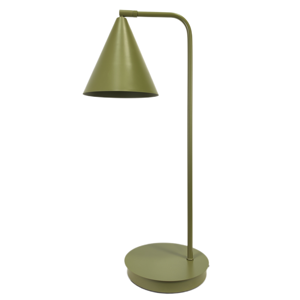 Torino Nordic Style Salbei Tisch lampe E14 Base LED-Licht für Schlafzimmer Büro & Hotel Moderne AC Electric Options Flexibles Design - Product Image 1