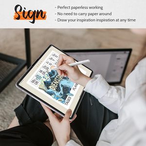 Protector de Pantalla de PET Suave para iPad Series, Alta Definición, Transparente, Grado AAA, Resistente a Arañazos, Compatible con Apple Pencil - Product Image 2