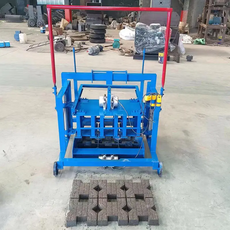 Automatic Hydraulic Small Brick Making Machine Interlock Hallow Paving cement Blocks moulding machinery