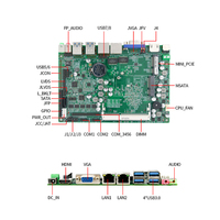 Nouvelle carte mère Mini ITX intégrée de 4 pouces, directement de l'usine, Intel Celeron 6e génération 3855U, DDR3, prise en charge SATA, serveur Linux industriel