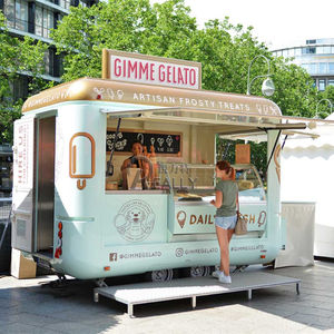 Camion de nourriture Berserk 4600*2000*2500mm à vendre kiosque libre-service décrochage rapide de remorque - Product Image 3