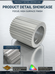 Poulie de synchronisation de précision personnalisée GT2 5M T5 AT10, poulie dentée en alliage d'aluminium usinée directement en usine - Product Image 3
