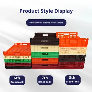 Contenitore <span class=keywords><strong>per</strong></span> Pasticceria in Plastica Solida di Medio Spessore, Riciclabile, <span class=keywords><strong>per</strong></span> <span class=keywords><strong>Pane</strong></span>, Toast, Hamburger e Dolci - Cesto <span class=keywords><strong>per</strong></span> la Cottura - Product Image 2