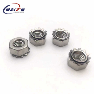 Tùy chỉnh lục giác tự khóa thép không gỉ k hạt mạ kẽm răng Fastener k-kep hạt - Product Image 2