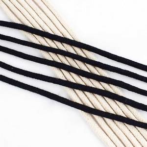 Deepeel CD015 4mm 100% corda di cotone naturale colore macramè stringa decorativa <span class=keywords><strong>per</strong></span> fai da te accessori fatti a mano borse indumenti <span class=keywords><strong>scarpe</strong></span> - Product Image 2