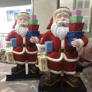 Personalizzabile di natale Candy Cane in fibra di vetro scultura rosso brillante strisce bianche per la casa prato decorazione della festa di natale - Product Image 5