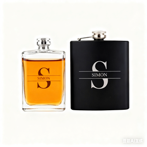 กระติกน้ำสแตนเลส 304 ขนาด 8 ออนซ์ สลักโลโก้ได้ ความจุหลากหลาย สำหรับผู้ชาย ใส่เหล้าวิสกี้ ไวน์ พกพาสะดวก - Product Image 6