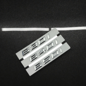 Emblème SLL ABS Chrome Logo 630i/640i/650i, lettres autocollantes, badge de coffre arrière de luxe pour E63/E64/F06/F12/F13/G32 - Product Image 3