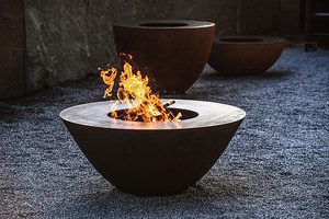 Barbecue de jardin en acier, cercles artificiels, plaque de cuisson pour le foyer - Product Image 6