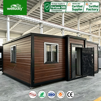 Maison préfabriquée écologique à énergie solaire, détachable, imperméable, résistante au vent, espace de vie durable